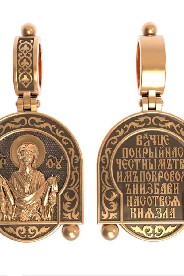 Образок из золота