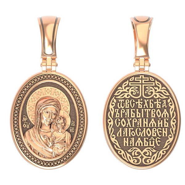 Образок из золота