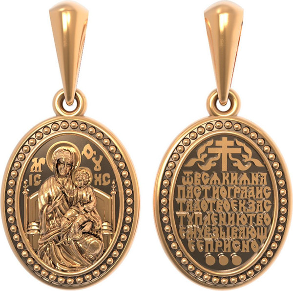 Образок из золота