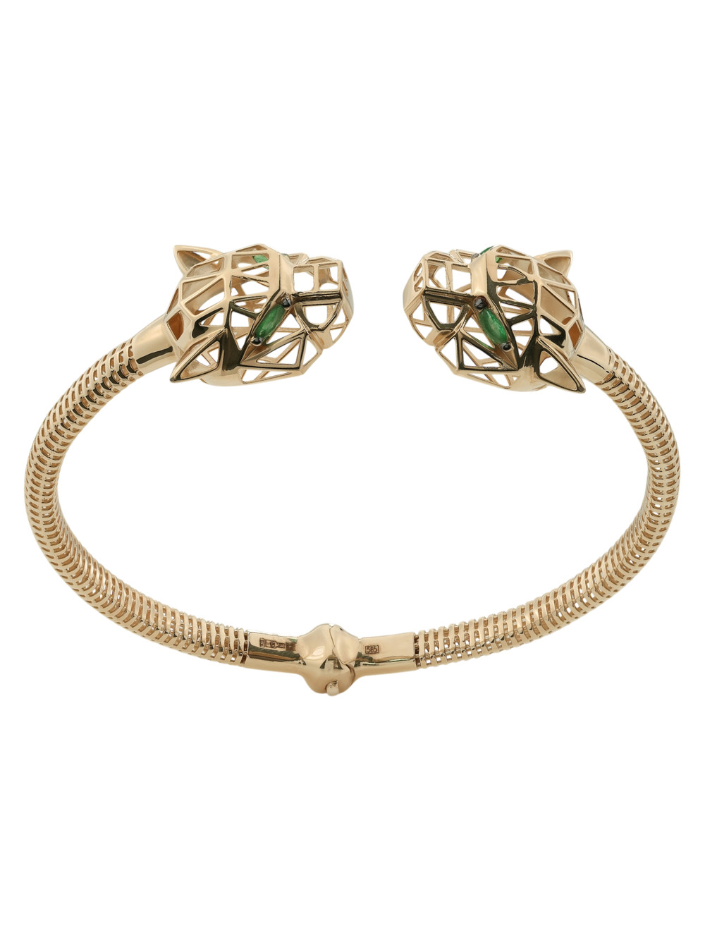 Браслет из золота c изумрудом