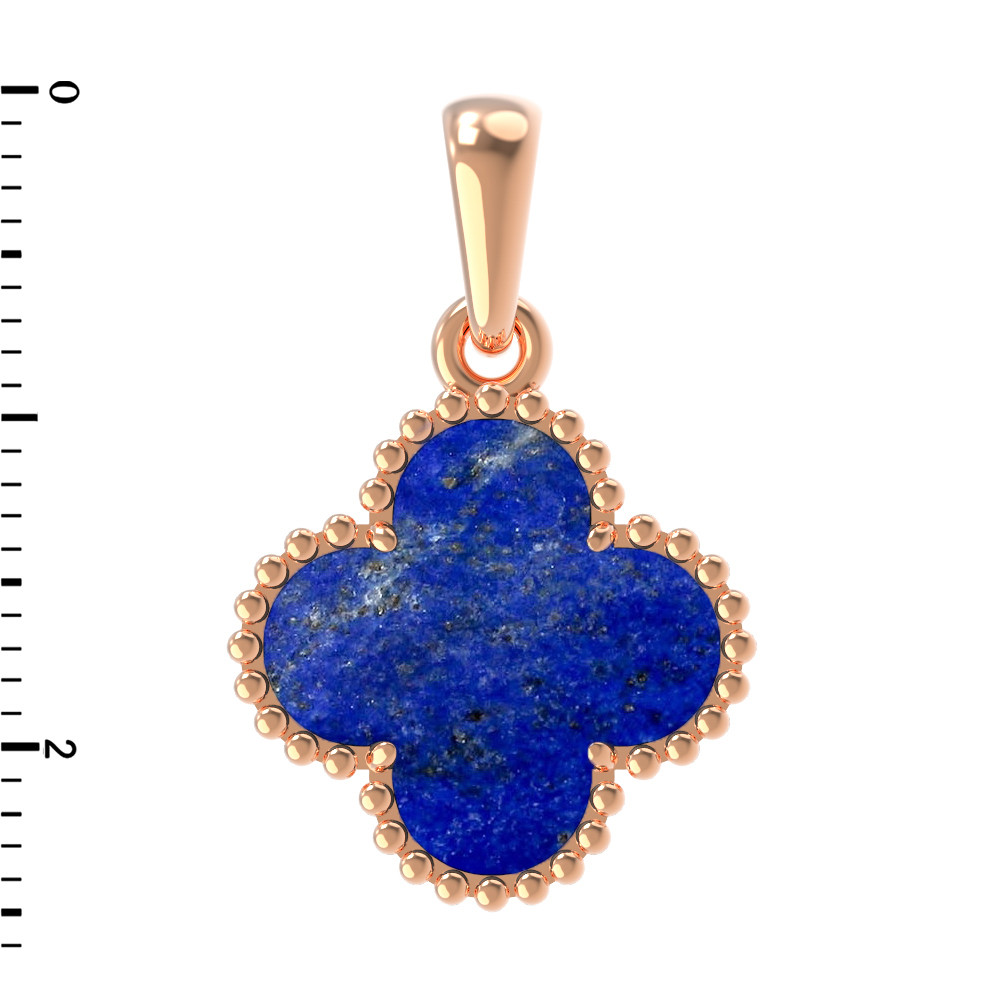 Подвеска из золота c лазуритом