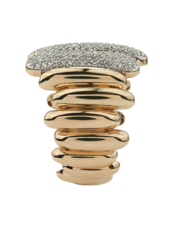 Кольцо из золота c бриллиантами