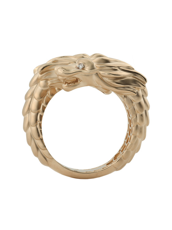 Кольцо из золота c бриллиантами