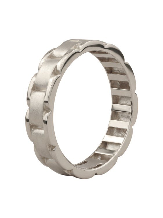 Кольцо из белого золота