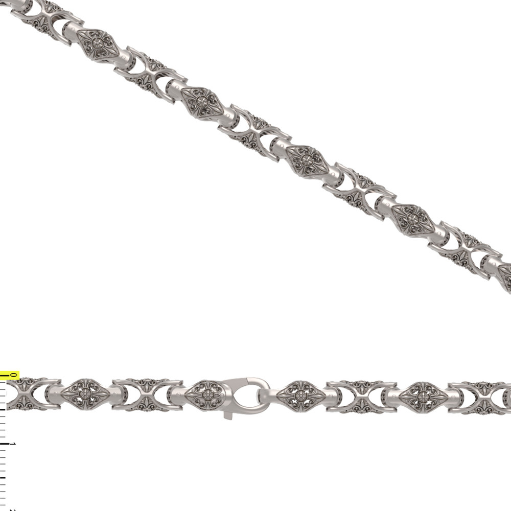 Браслет из белого золота