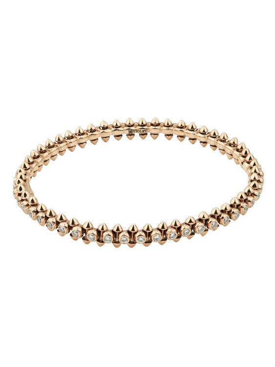 Браслет из розового золота c бриллиантами