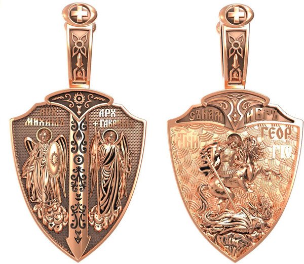 Образок из золота