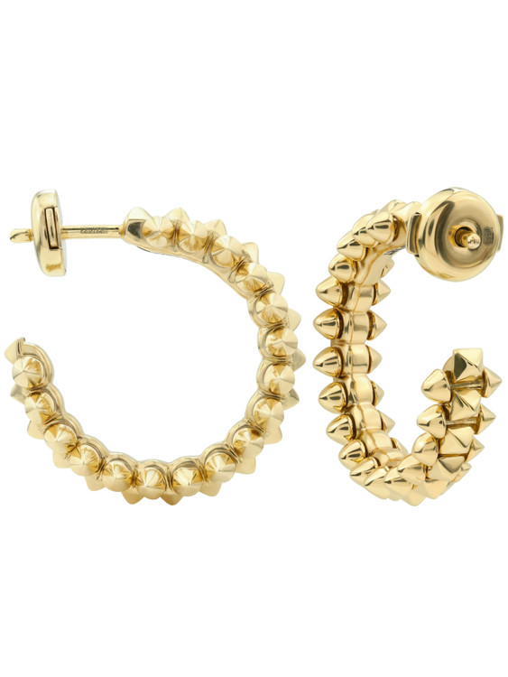 Серьги из лимонного золота