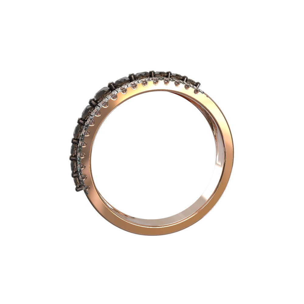 Кольцо из золота c бриллиантами