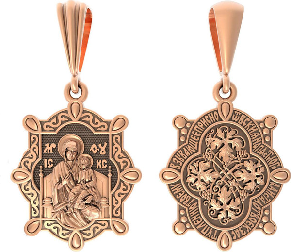 Образок из золота