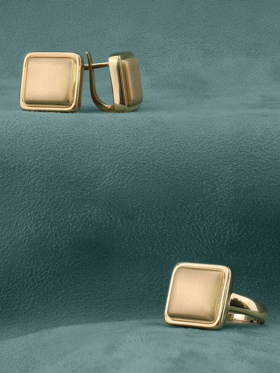 Серьги из золота