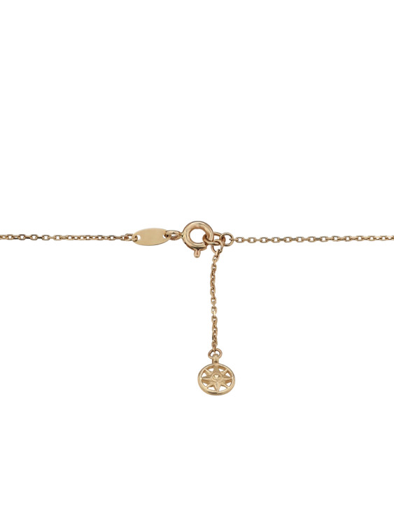 Колье из золота c бриллиантами и малахитом