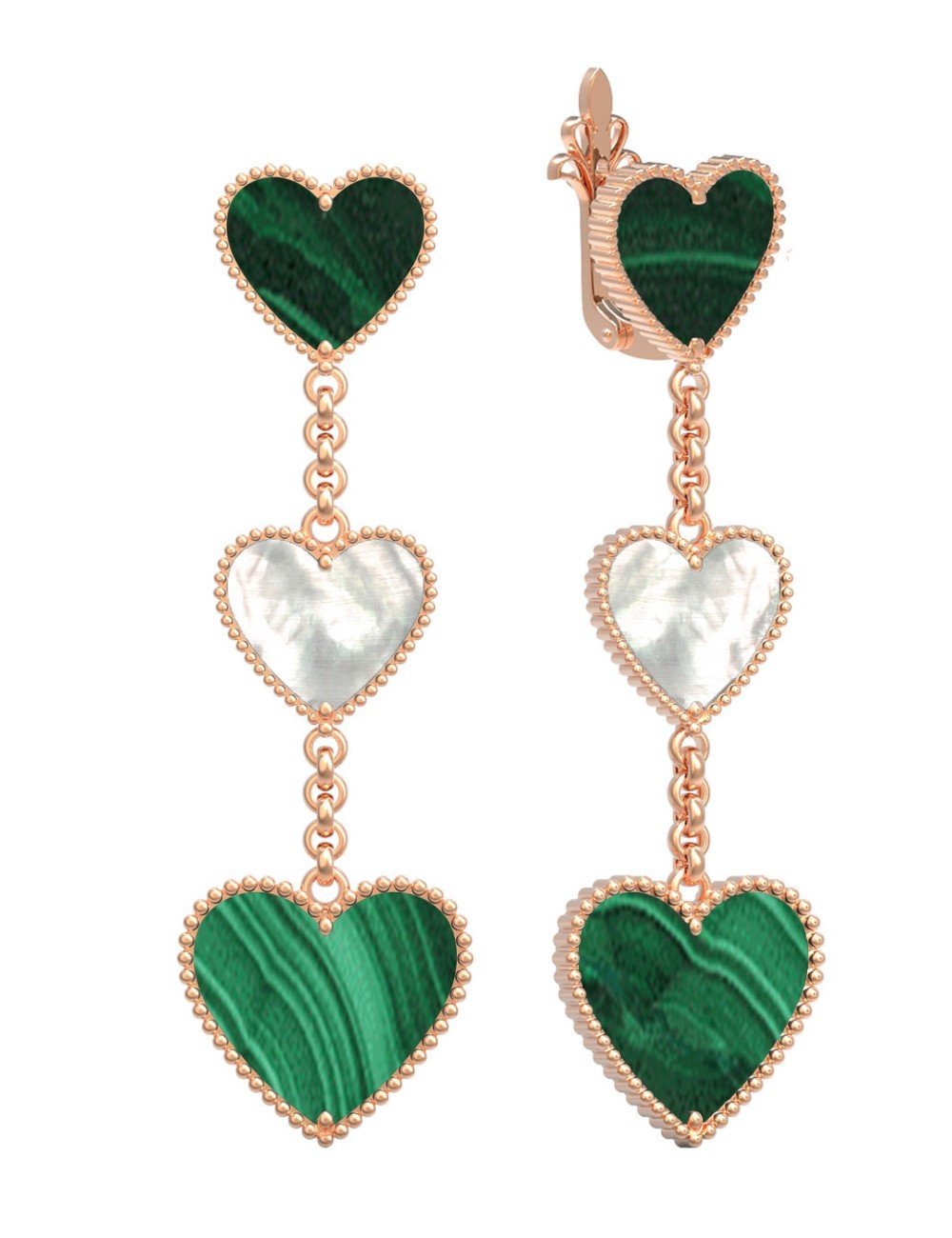 Серьги из золота 585 пробы
