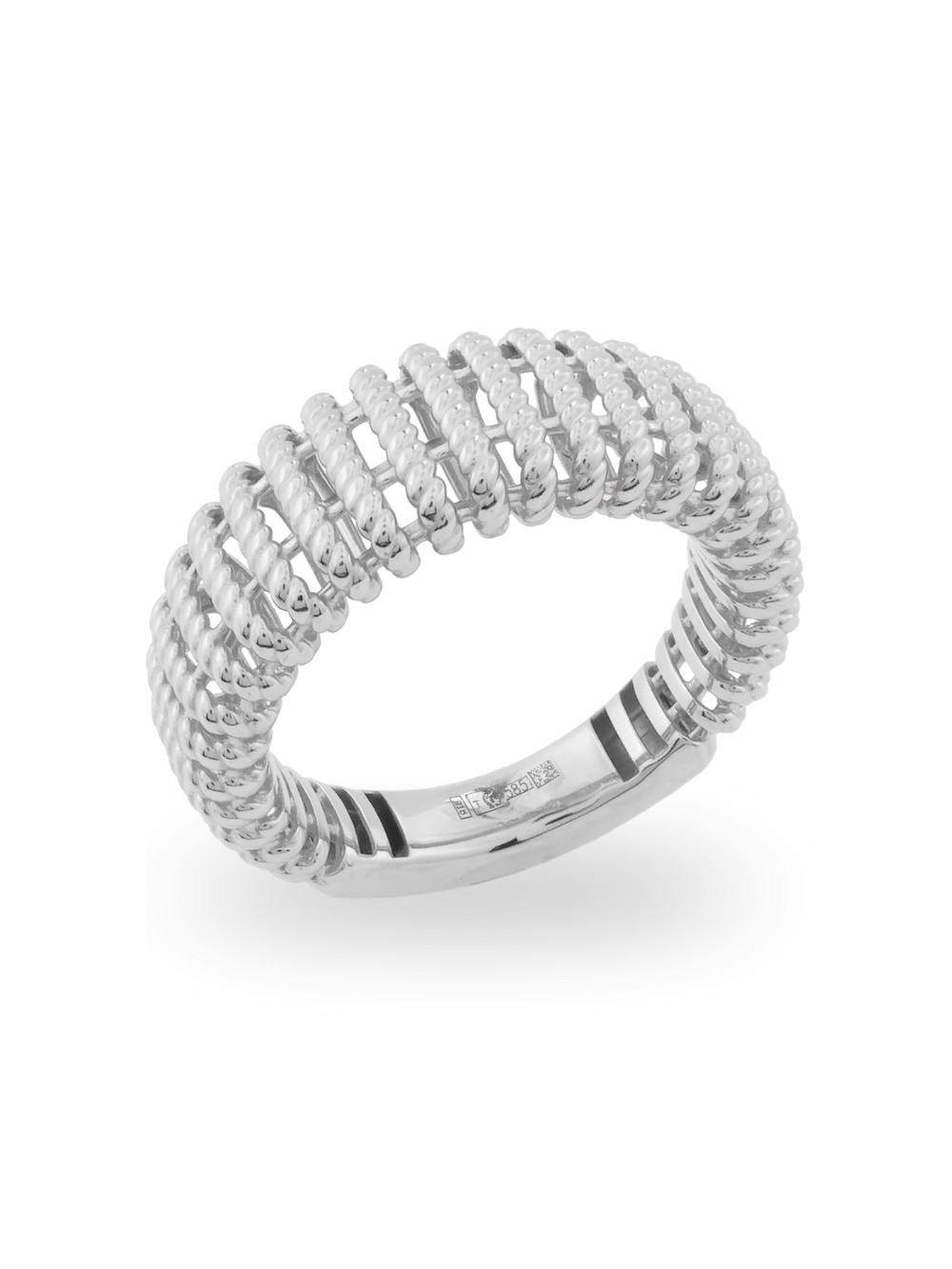 Кольцо из белого золота