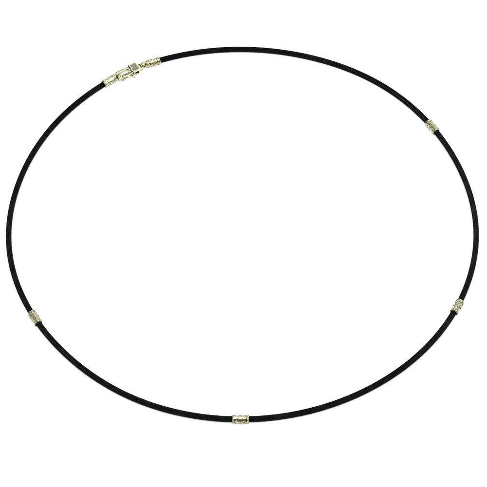 Шнурок шёлковый из зелёного золота c шёлковым шнурком