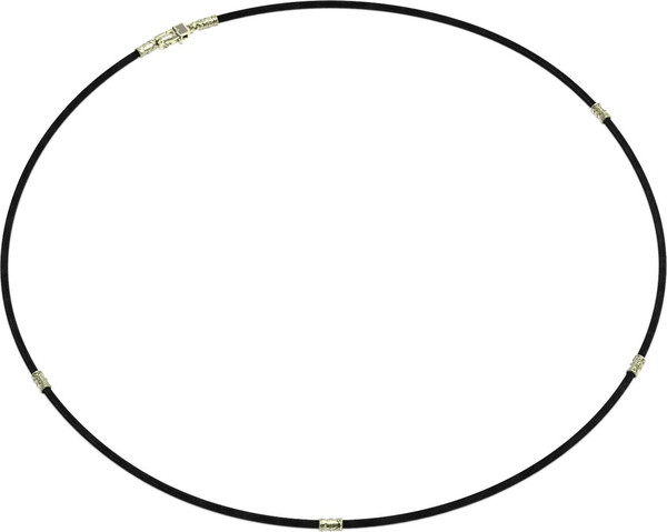 Шнурок шёлковый из зелёного золота c шёлковым шнурком