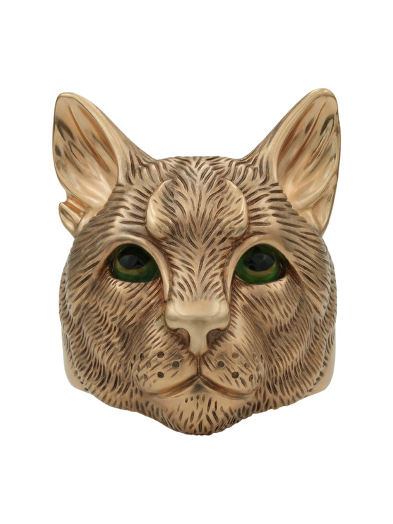 Кольцо из золота c эмаль