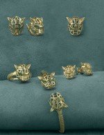 Серьги из лимонного золота 585 пробы