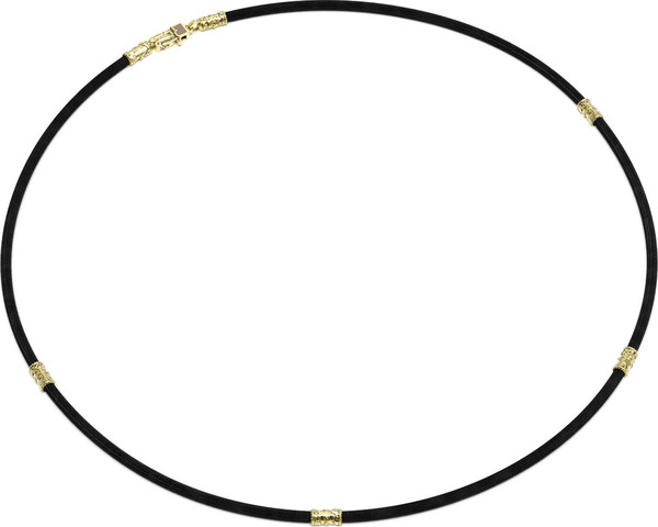 Шнурок шёлковый из лимонного золота c шёлковым шнурком