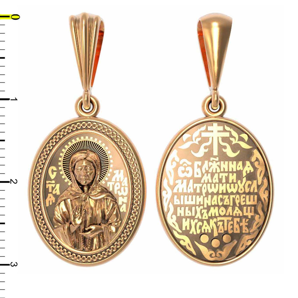 Образок из золота