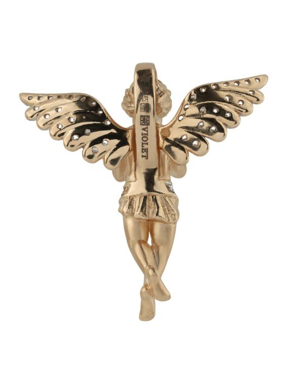 Подвеска из золота c фианитом