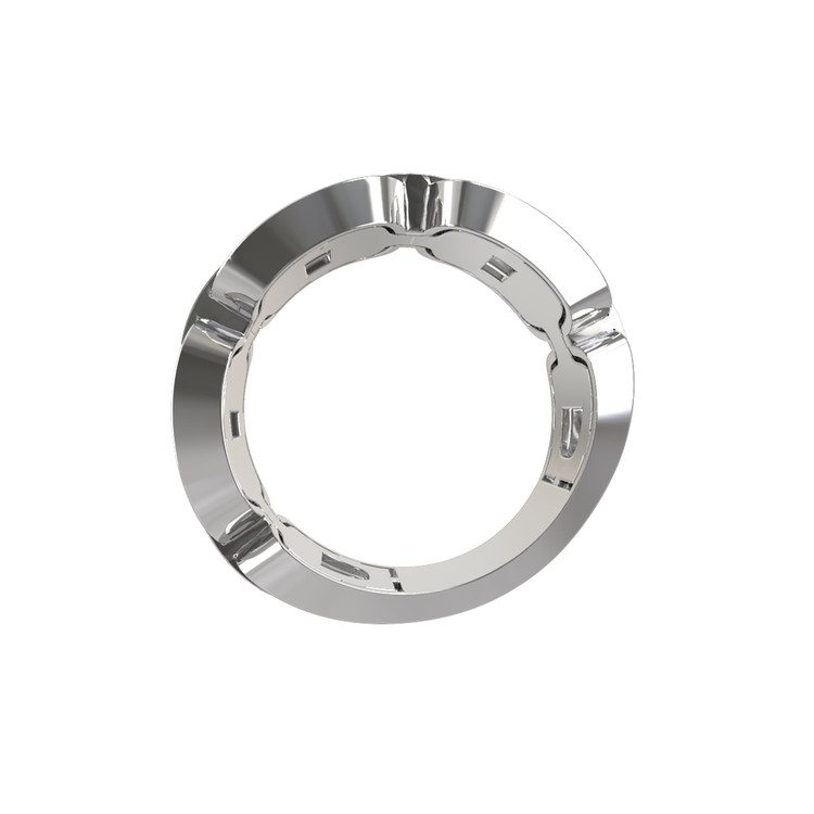 Кольцо из белого золота c бриллиантами