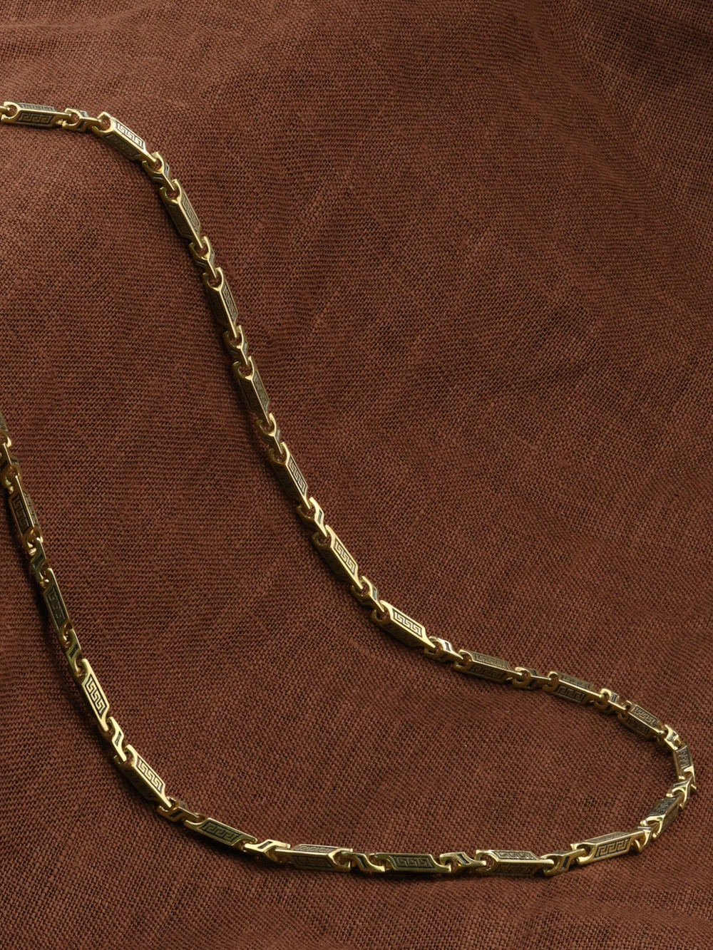 Цепь из лимонного золота