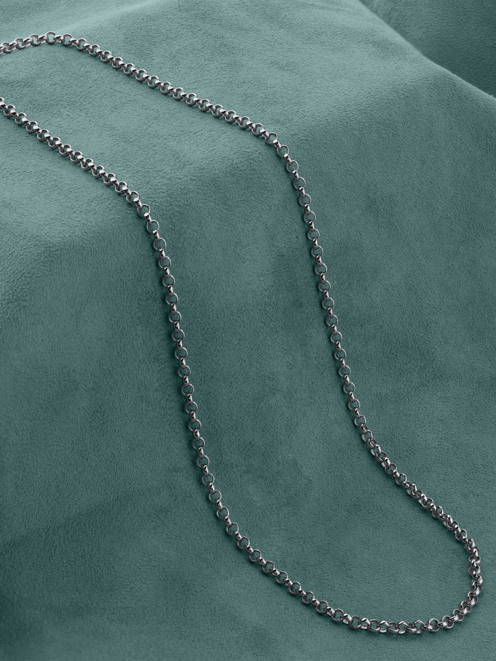 Цепь из белого золота