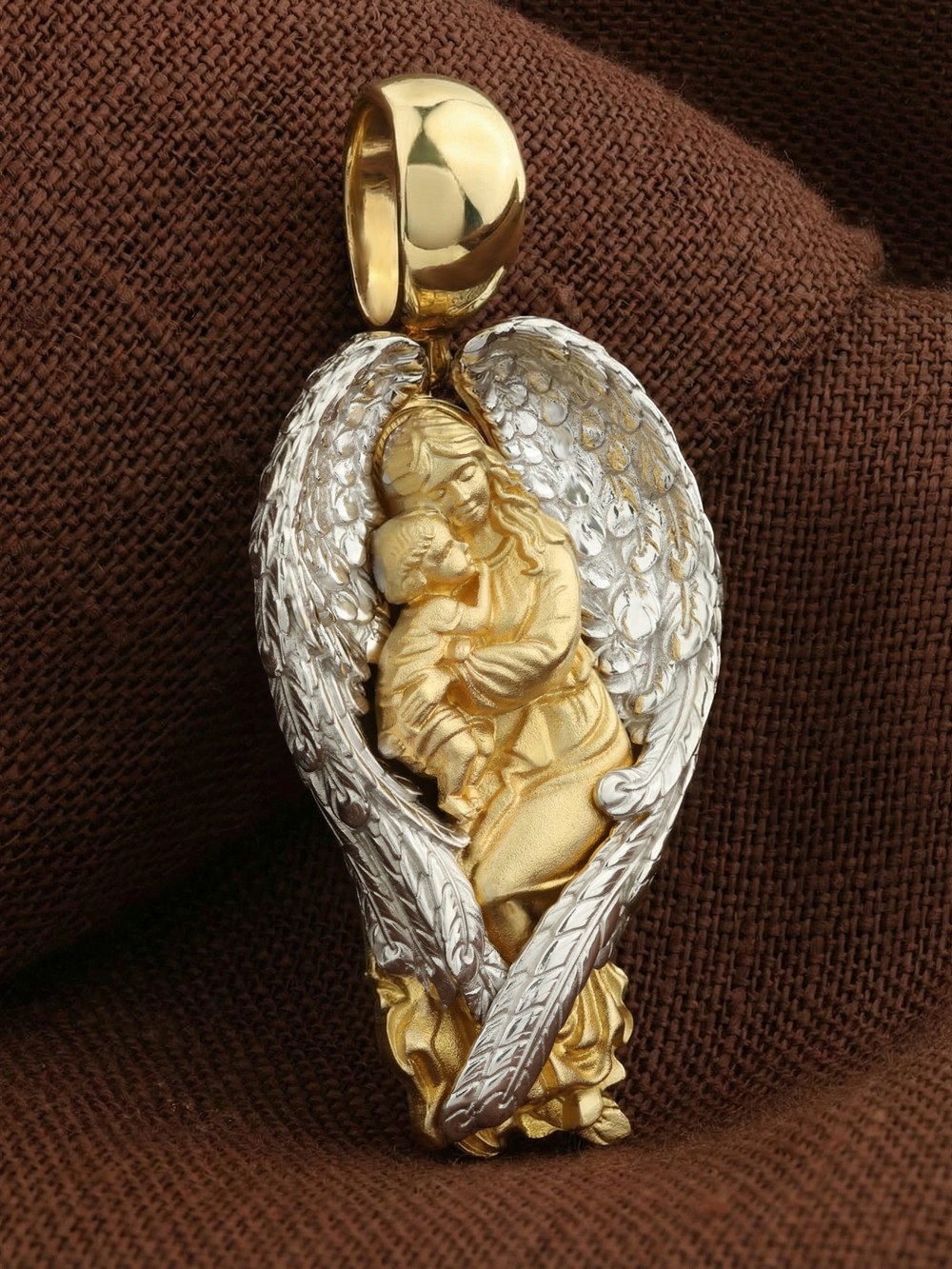 Образок из лимонного золота