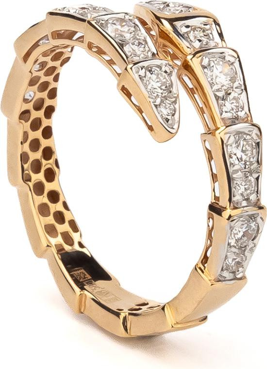 Кольцо из золота c бриллиантами