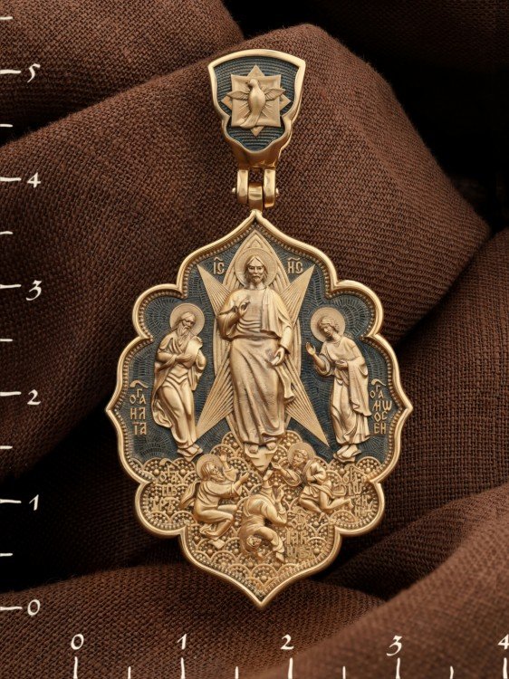 Образок из золота