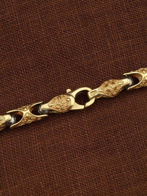 Цепь из лимонного золота