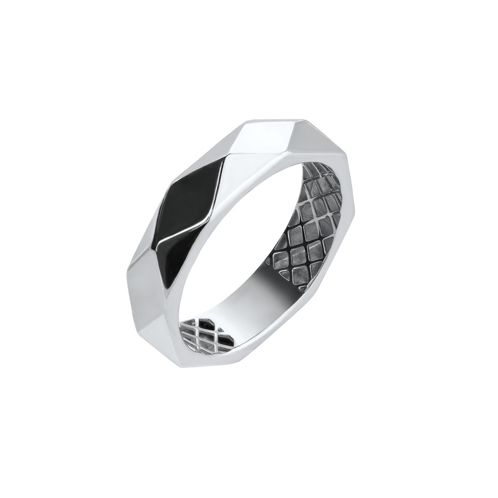 Кольцо из белого золота