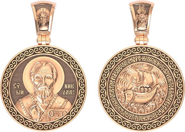 Образок из золота