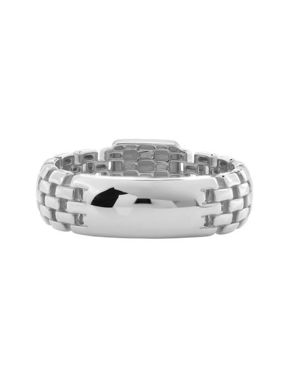 Кольцо из белого золота