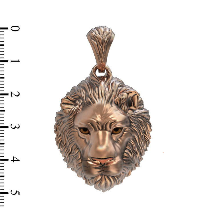 Подвеска из золота c эмалью