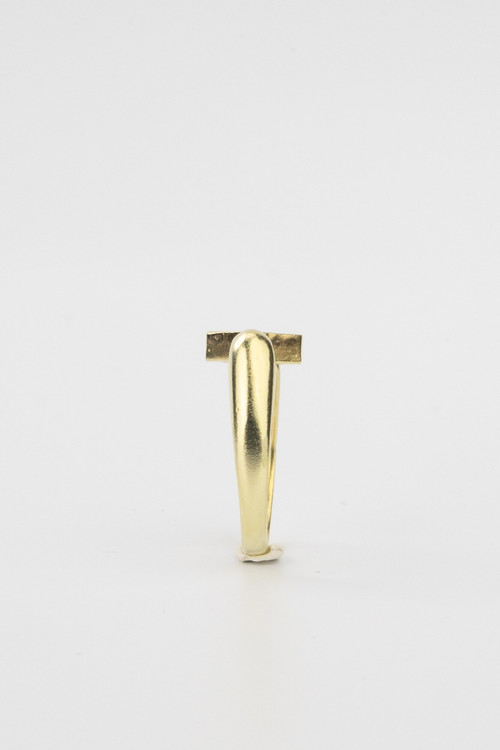 Кольцо из зелёного золота