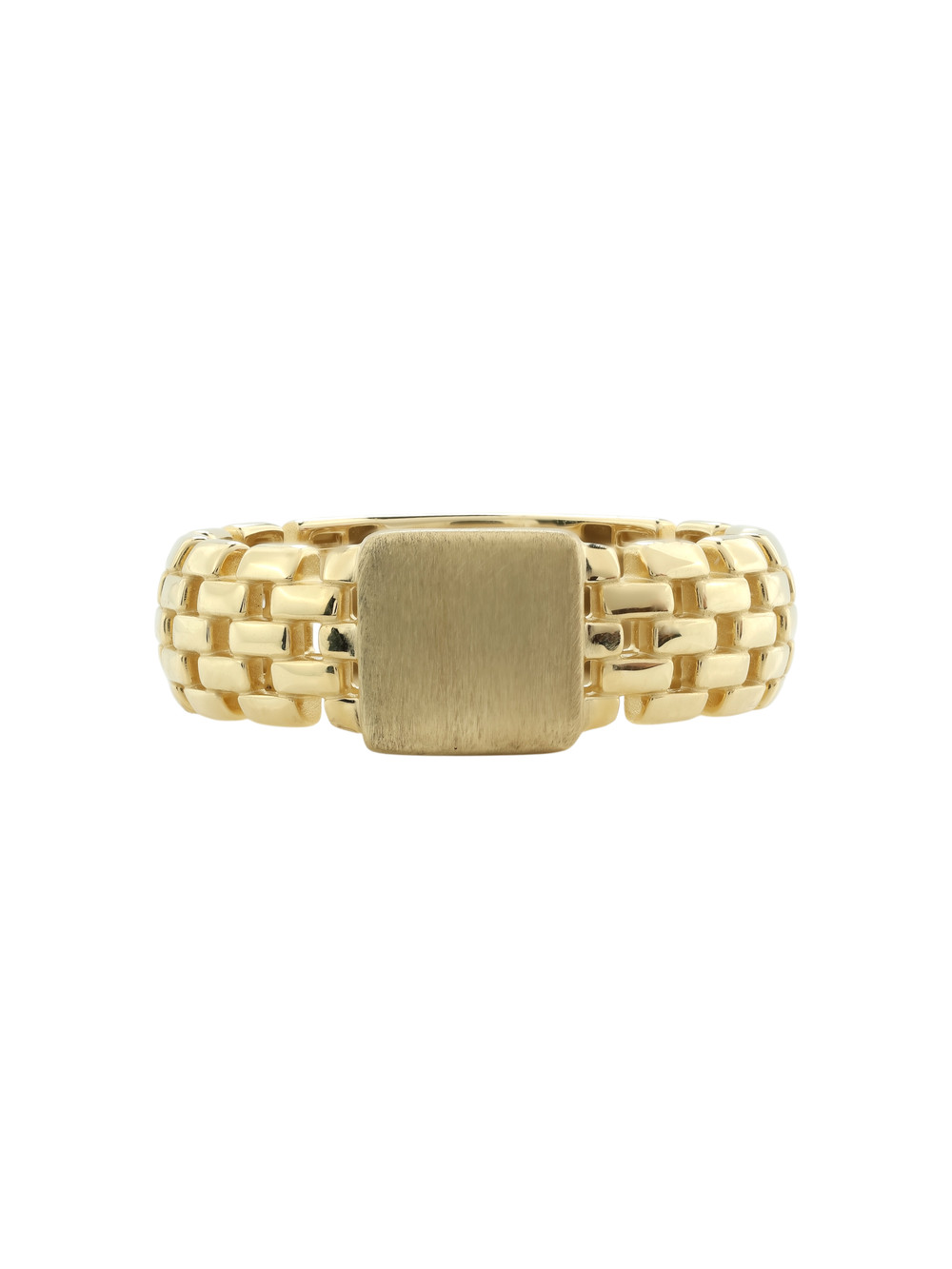 Кольцо из лимонного золота