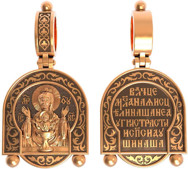 Образок из золота