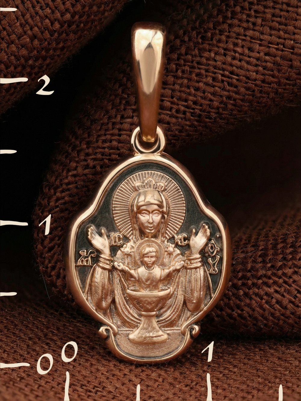 Образок из золота