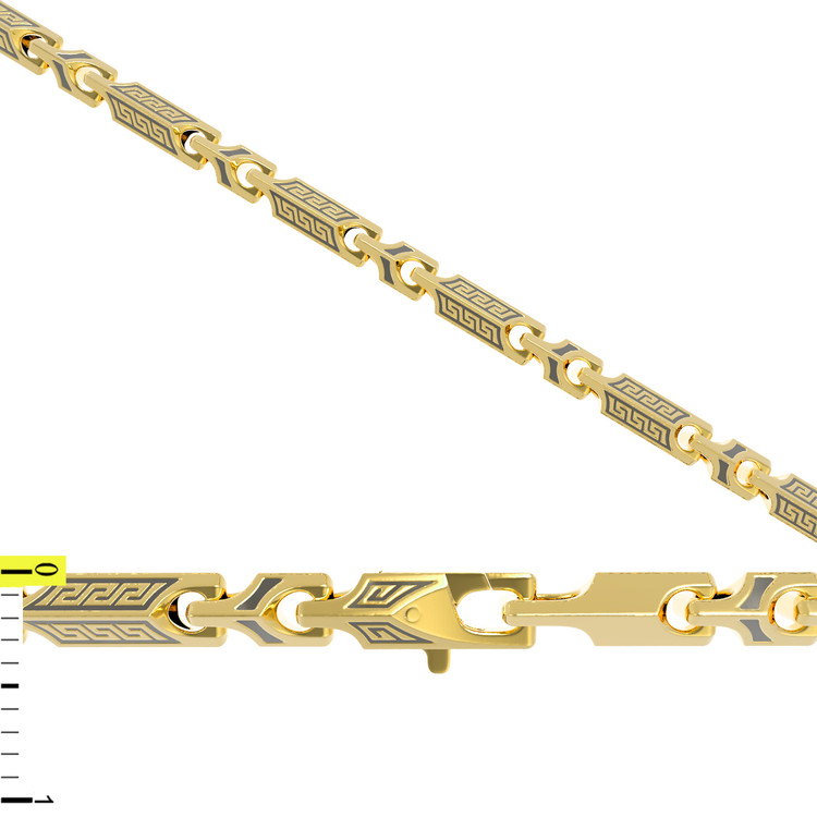 Браслет из лимонного золота