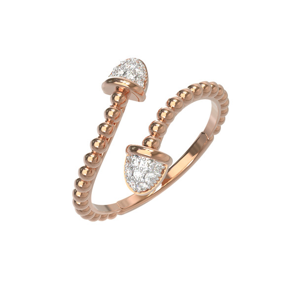 Кольцо из золота c бриллиантами