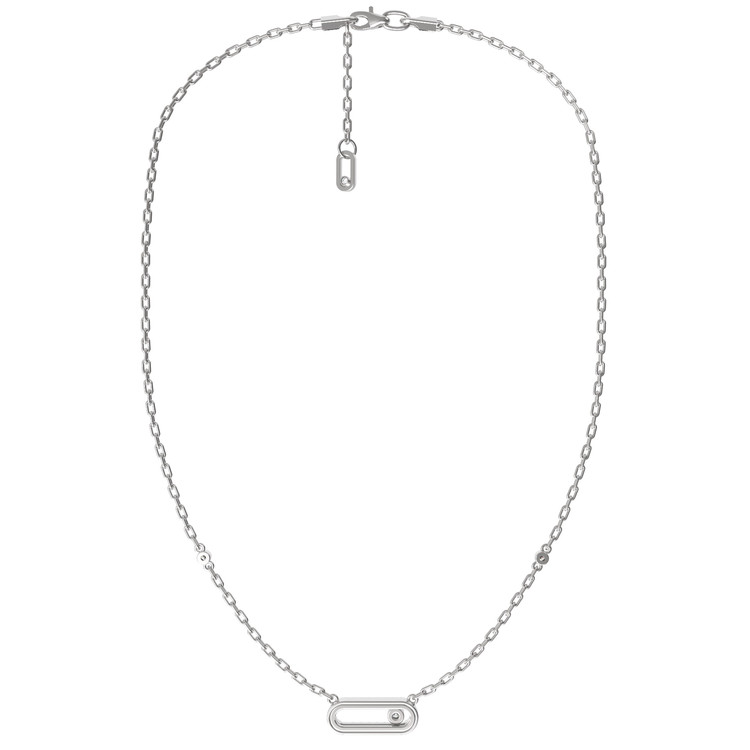 Колье из белого золота c бриллиантами