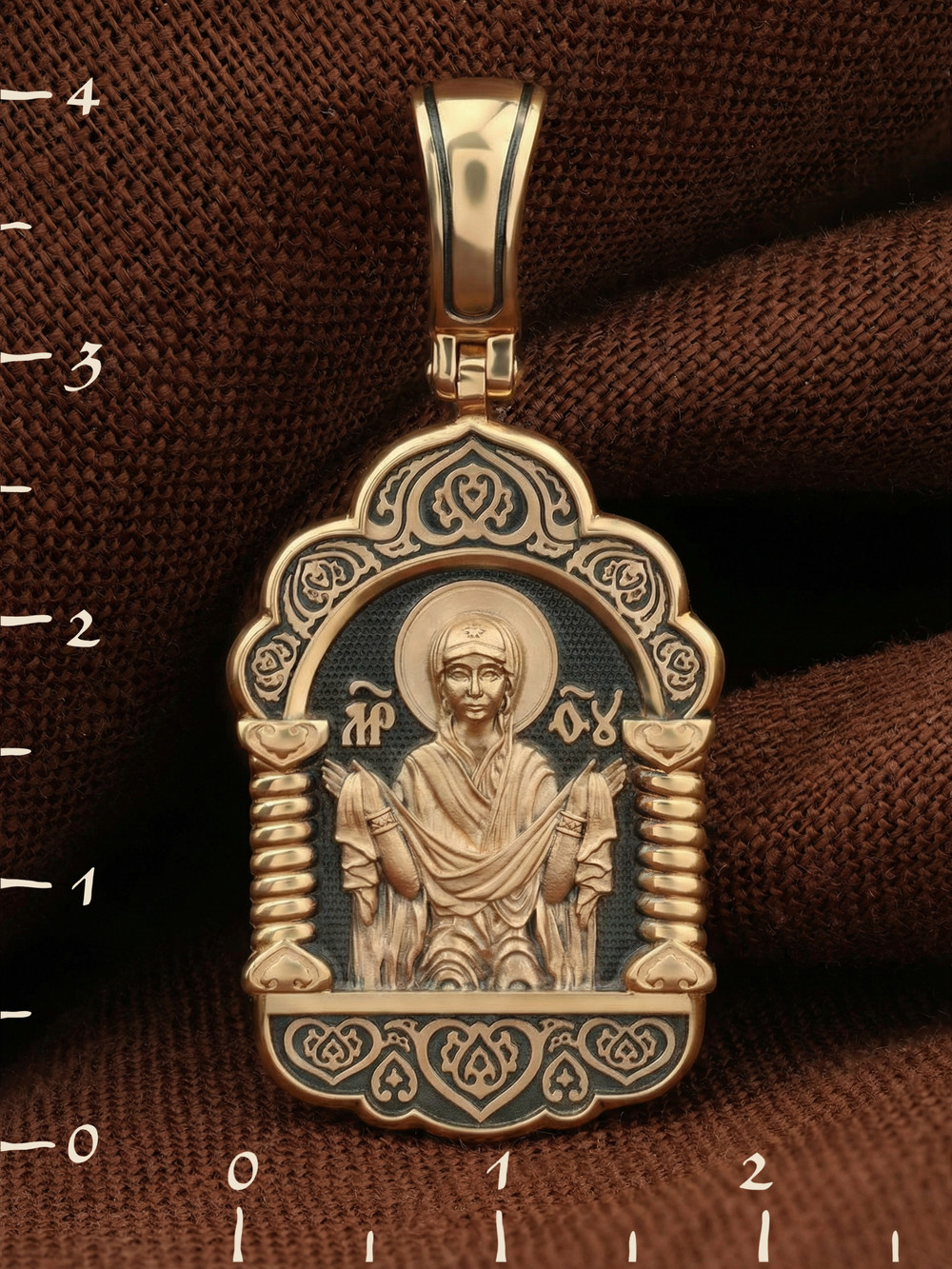 Образок из золота