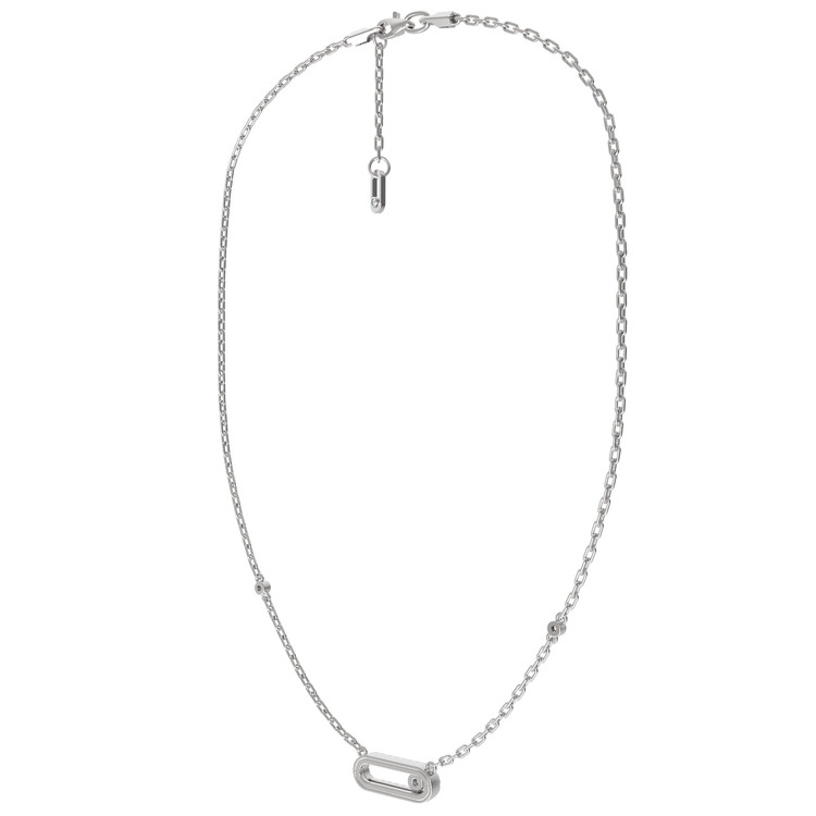 Колье из белого золота c бриллиантами