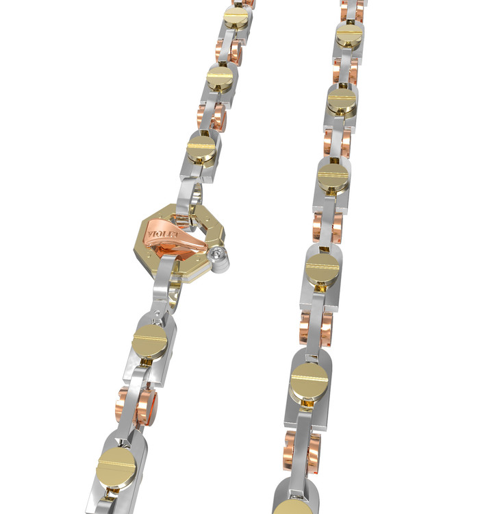 Цепь из белого золота