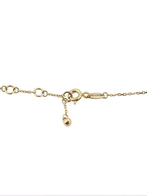 Браслет из лимонного золота c бриллиантами и ониксом