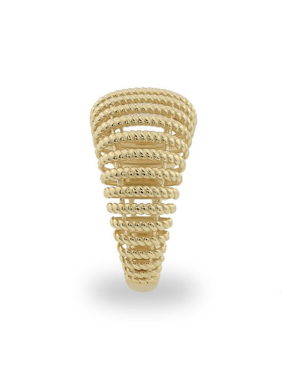 Кольцо из лимонного золота