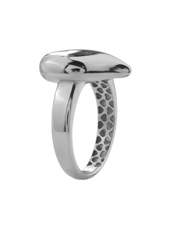 Кольцо из белого золота