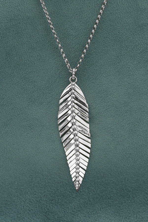 Колье из белого золота